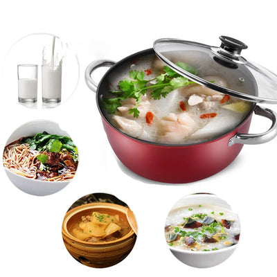 Soup Pot Non-stick Pot Thick Soup Stew Pot Cook Noodles Hot Milk Porridge Pot Gas Cooker Universal Induction Pot Instant Pot