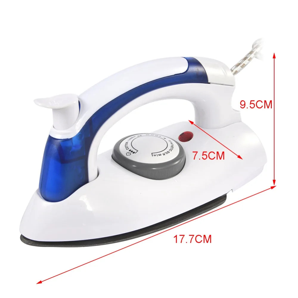 700W Electric Steam Iron Garment Handheld Flatiron Travel Iron Temperature Control For Home Travelling 110V/220V