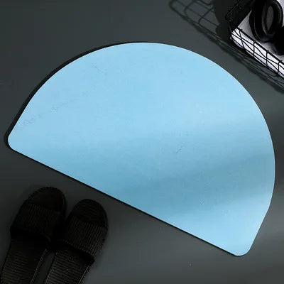 Absorbent Bathroom Door Diatomite Non-Slip Foot Mat Quick-Dry Diatomite Mat Water-Absorbing Diatom Mud Mats Bathroom Accessories