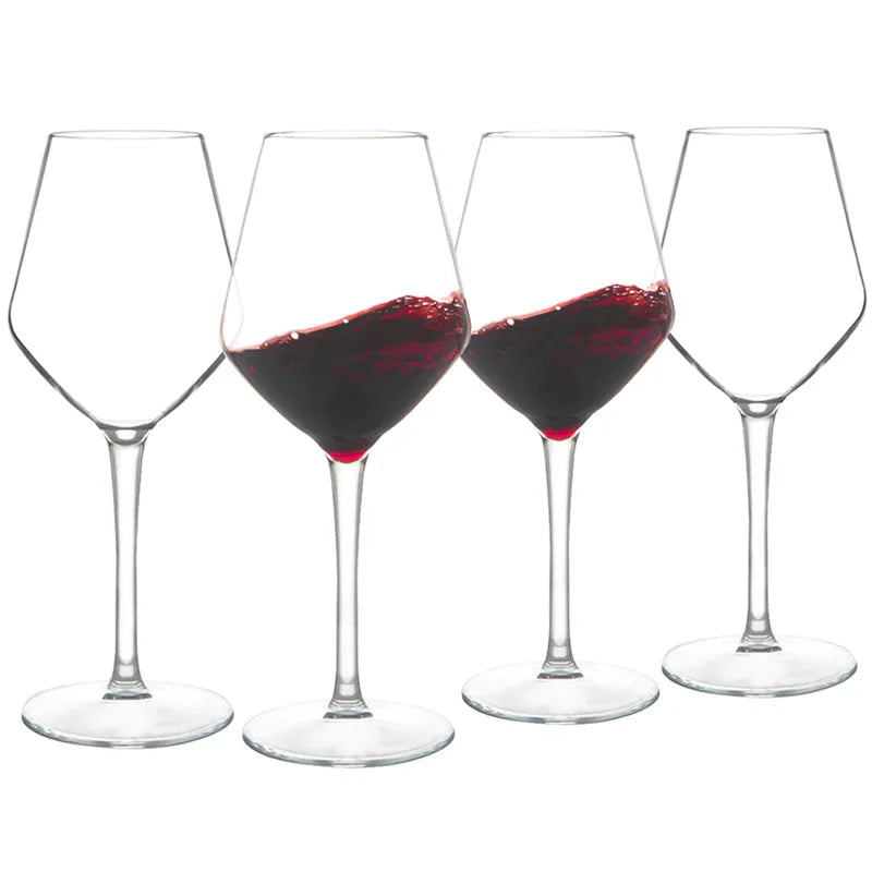 Unbroken Plastic Wine Glass Goblet High Quality Transparent Tritan Plastic Material Lightweight Food-Grade Cup 420ml