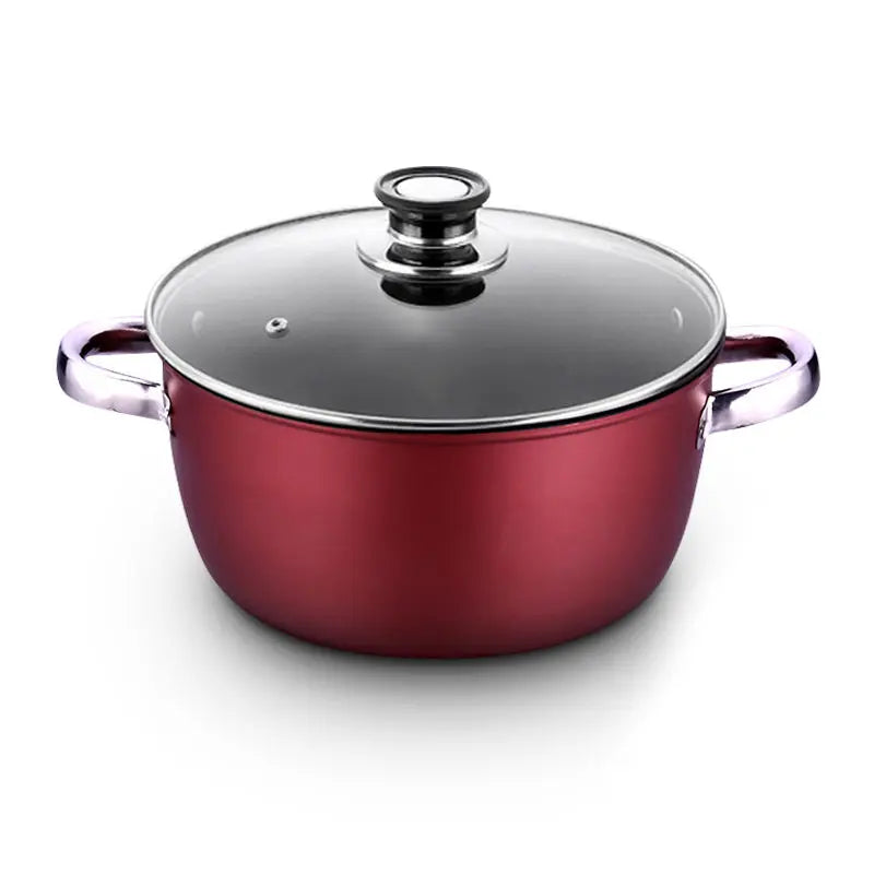 Soup Pot Non-stick Pot Thick Soup Stew Pot Cook Noodles Hot Milk Porridge Pot Gas Cooker Universal Induction Pot Instant Pot