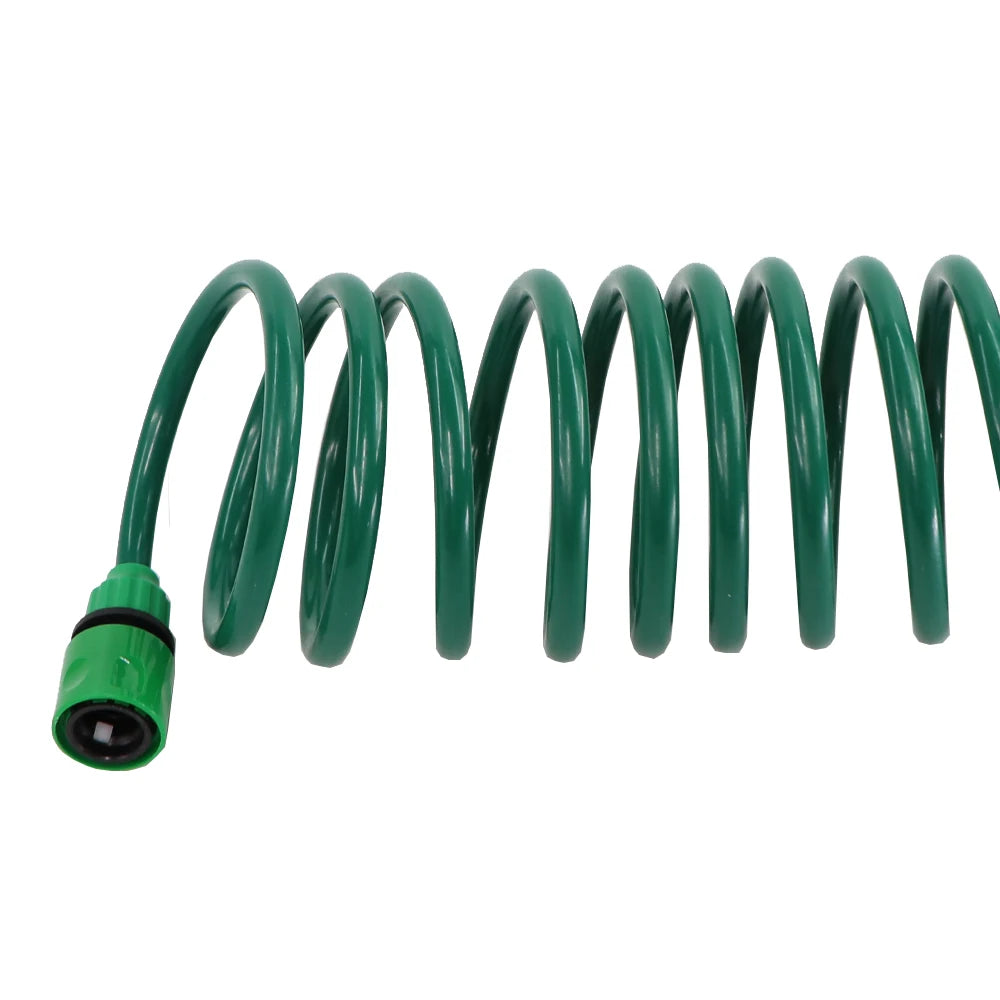 7.5M/15M/30M Retractable Coil Magic Flexible Garden Water Hose Car Cleaning Spring Pipe Plastic Hose Plant Watering W/ Spray Gun