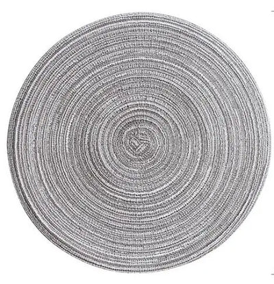 4/6/8pcs Placemats Non-slip Table Mat Cup Pad Heat Resistant Bowls Cups Coaster Tableware Mat Dish Pads Linen Mats Cup Holder