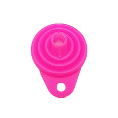 1PC/2pc Mini Foldable Funnel Silicone Collapsible Funnel Folding Portable Funnels Be Hung Household Liquid Dispensing Telescopic