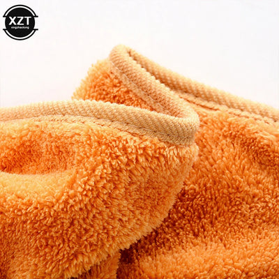 30*38cm Coral Velvet Bathroom Supplies Soft Hand Towel Absorbent Cloth Dishcloths Hanging Cloth Kitchen Accessories