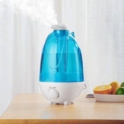 Ultrasonic Air Humidifier Mini Aroma Humidifier Air Purifier With LED Lamp 4L Humidifier Portable Mist Maker For Home Office