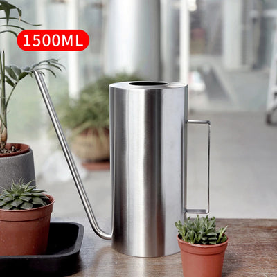 Stainless Steel Watering Can Bonsai Indoor Plants Water Pot With Long Spout Plant Long Mouth Sprinkling Pot Garden Tool