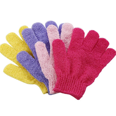 1PCS Bath Scrub Glove Exfoliating Body Facial Tan Massage Glove Exfoliator Glove Random Color Bath Shower Wash Hot