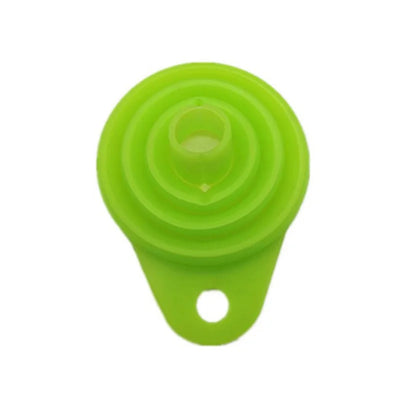 1PC/2pc Mini Foldable Funnel Silicone Collapsible Funnel Folding Portable Funnels Be Hung Household Liquid Dispensing Telescopic