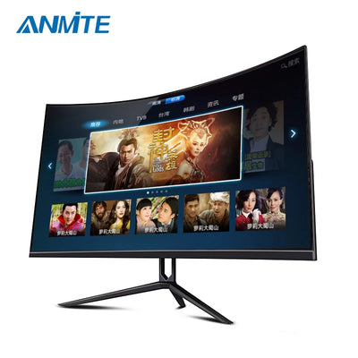 Anmite  27"FHD 165hz Curved Gaming Computer Monitor HDR USB FHD [1920 x 1080]  PC HDMI Ultra-thinscreen Display