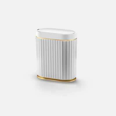 7L Smart Sensor Trash Can For Kitchen Garbage Tin For Bathroom Light Luxury Family Living Room Cracks Trash Bin Cubo Basura