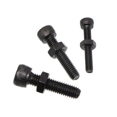 500 Pcs Black M3 M4 M5 Inner Hex Socket Head Cap Screws Assortment Set Kit