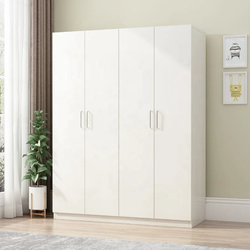 Closet small family modern simple household bedroom storage locker rental room with children adult cabinet