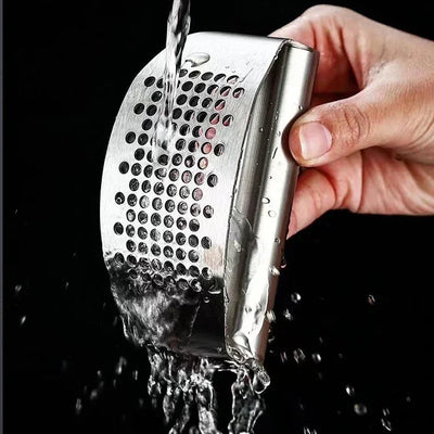 2024 New Super Stainless Steel Hand Squeeze Juicer Garlic Press Crusher Ginger Squeezer Slicer Masher Kitchen Gadgets