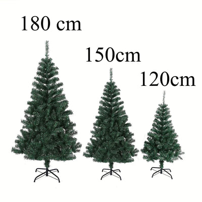 Christmas Tree Decorations 90/120/150/180cm 2024 Home Decor 2025 New Years Table Top Christmas Gift Ornaents Foldable Stand