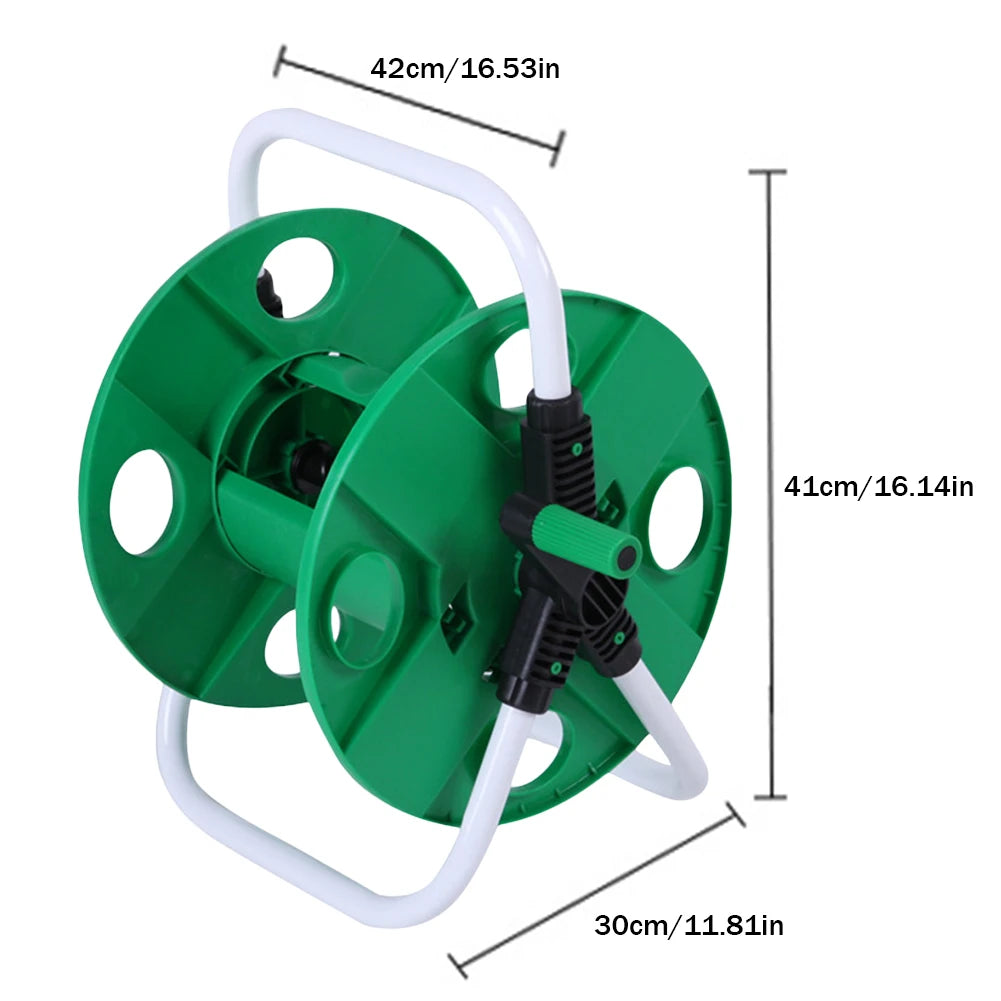 Portable Water Pipe Garden Hose Storage Rack Multifunctional Hose Manager Holder Waterpipe Bracket Shaking Tools for Home Garden