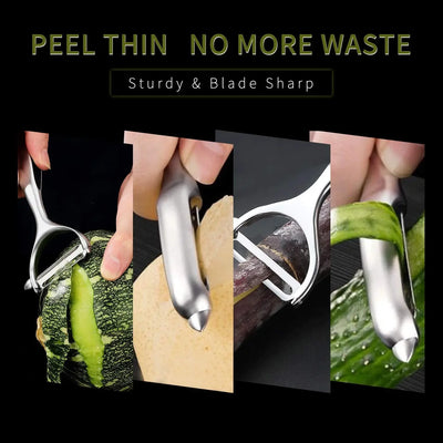 Stainless Steel Peeler Useful Things for Kitchen Acceesories Zinc Alloy Blade Gadget Potato Household Kitchen Tools Grater Items