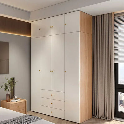 Bedroom European New Wardrobe Luxury Modern Luxury Large Clothes Storage Wardrobe Portable Nordic Guarda Roupa Unique Furniture