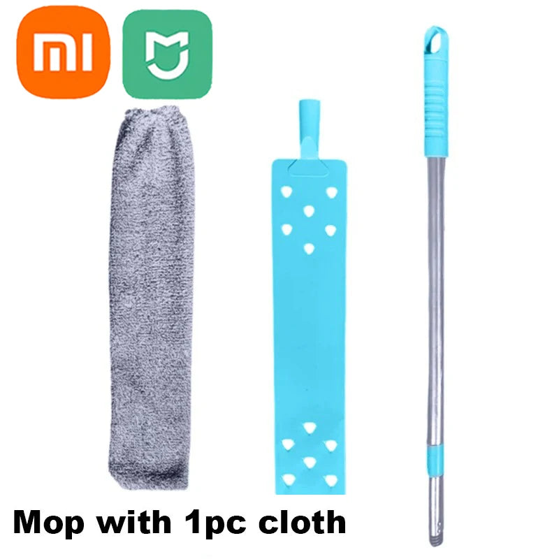 Xiaomi Mijia Long Handle Dust Mops Floor Ceiling Cleaning Mops Bed Bottom Dust Cleaner Sofa Dust Removal Brush Cleaning Tool