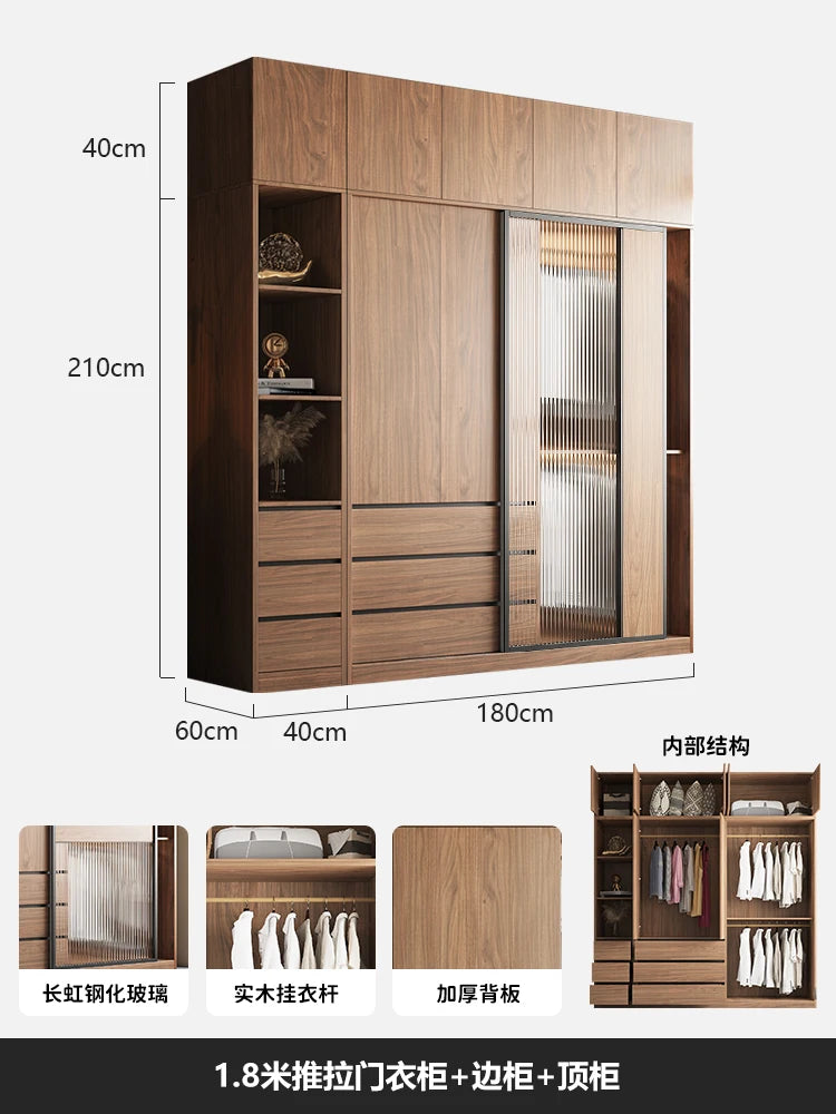 Multilayer Drawer Wardrobes Nordic Luxury Open Closets Organizer Bedroom Wardrobe Shelves Shelf Rangement Chambre Furniture