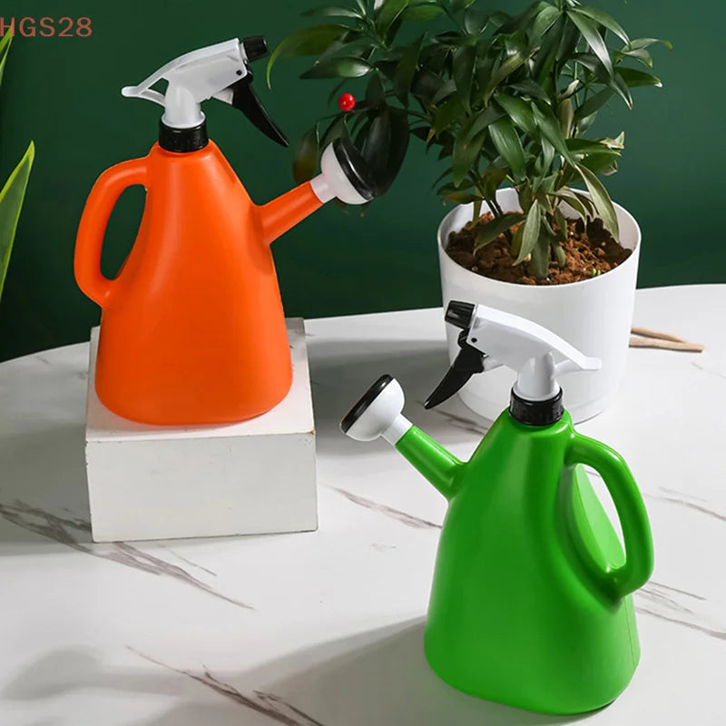 1000ml Plastic Watering Can Pot Plants Adjustable Pressure Spray Water Kettle Indoor Flower Sprayer Gardening Supplies