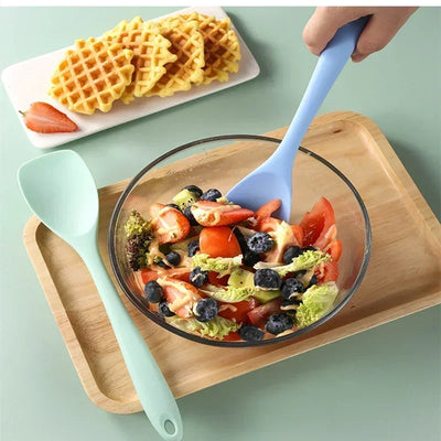 Silicone Duck Tongue Shovel Food Grade Non Stick Butter Cooking Silicone Spatula Salad Mixing Scraper Cake Baking Tool