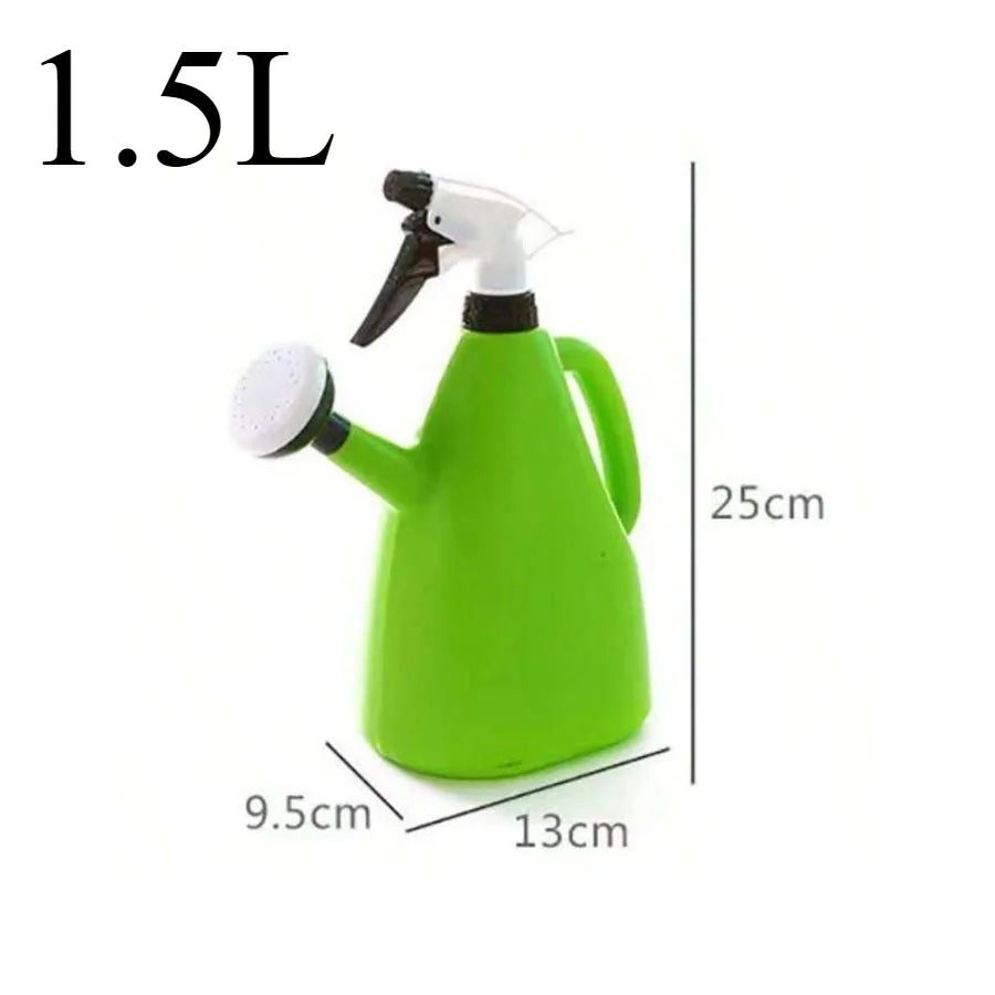 Plastic Watering Can Pot Gardening Supplies Garden Plants Adjustable Pressure Spray Water Kettle Indoor 1L Flower Sprayer Home