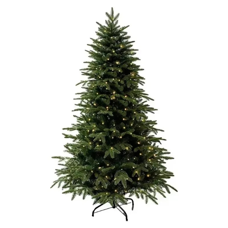 Artificial Christmas Tree PE+PVC Encryption with LED Lights Large Christmas Home Decoration New Year Christmas Tree 1.2m To 2.4m