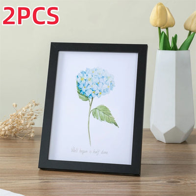 Wood Photo Frame For Wall Hanging 10X15cm 15X20cm 20X25cm A4 Wooden Picture Frame For Pictures Photo Decor Commemorative Gift