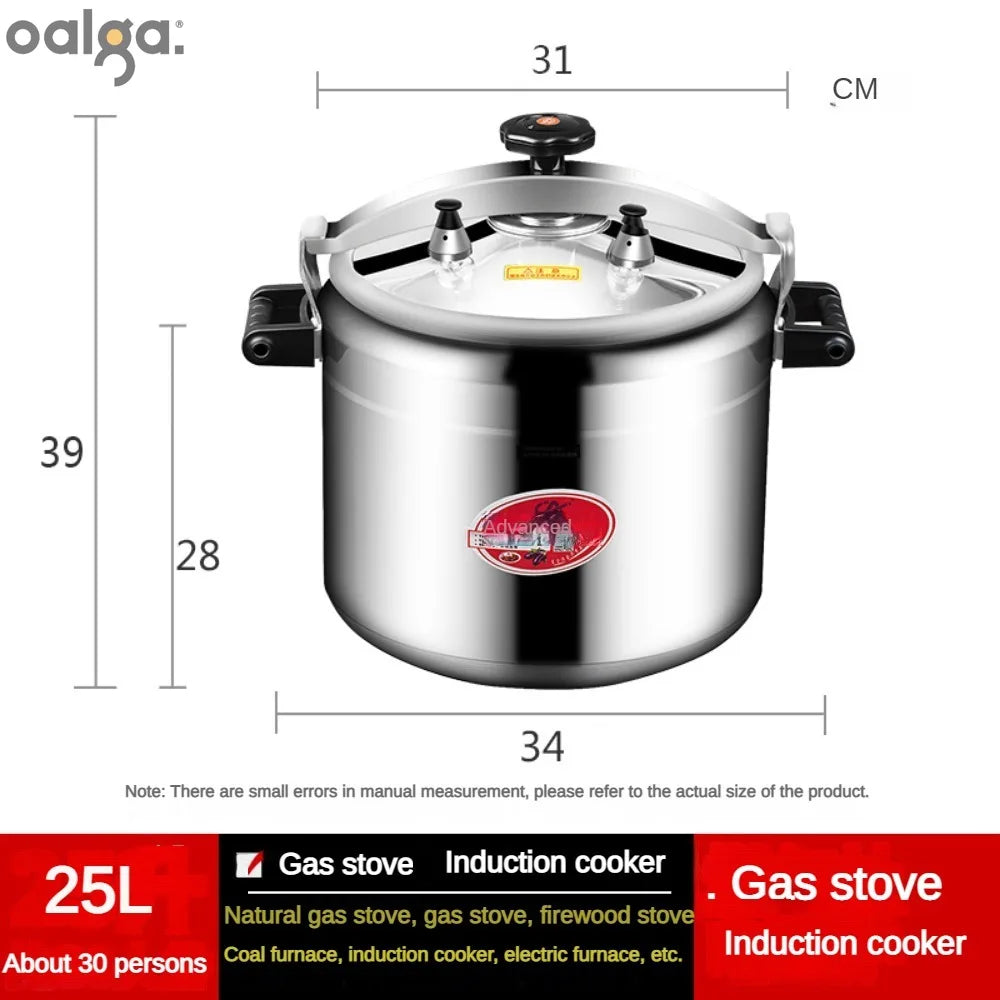 Universal Explosion-proof Pressure Cooker, Large Capacity, Super-Large Gas Induction Cooker, Commercial