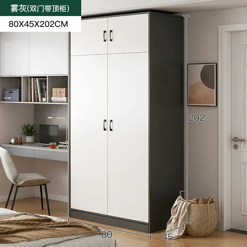 Summer Luxury Wardrobes Detachable Storage Wardrobes Heavy Wardrobes European Designer Vestidor Nordic Furniture Bedroom