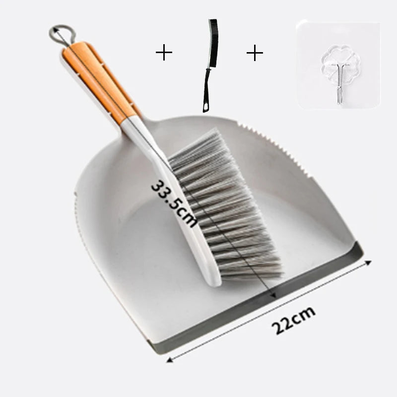 Cleaning Brush Set Miniature Toys Cleaning Dustpan Hand Broom Suits for -Toddlers Mini Sweeping Brush Easy to Use