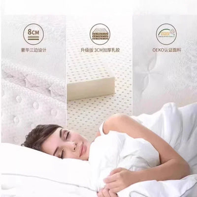 King Sized Latex Mattress Double Modern Latex Luxury Memory Foam Mattress High Quality Queen Colchones Bedroom Furniture