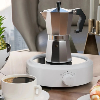 PARACITY 150ML Espresso Extractor Classic Ten Corner Style Coffee Maker Home Latte/Mocha Hand Coffee Mocha Pot