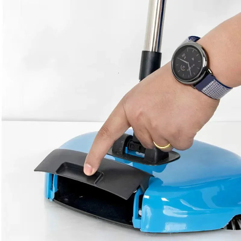 Hand Sweeping Machine Household Without Electricity 360 Degree Rotating Automatic Cleaning Push Sweeper Broom Dustpan mx9181037