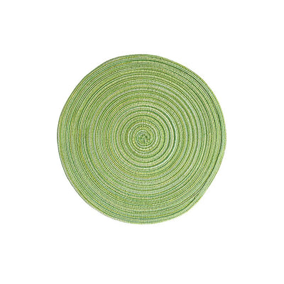 4pcs Woven Ramie Placemats Round Table Mat Anti Slip Dining Table Mats Non-Slip Tableware Bowl Pads Kitchen Drink Cup Coasters