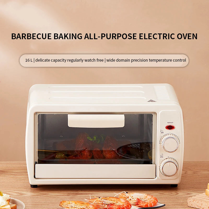 RoyalStar Electric Oven household mini oven 16L multi-function baking small oven large capacity small oven