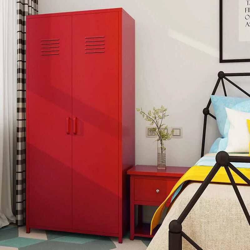 Metal Wardrobe Closet STEEL Locker Almirah Metal Bedroom Wardrobe KIDS CLOSET