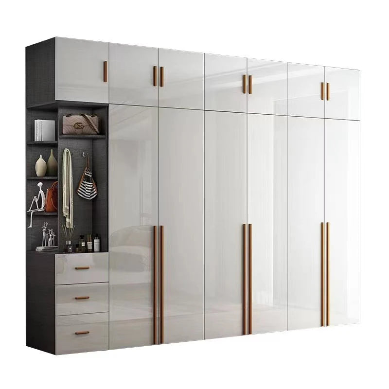 European Narrow Wardrobes Bathroom Ideas Garden Divider Bedroom Hotel Individual Rod Closet Luxury Guarda Roupa Wardrobes Closet