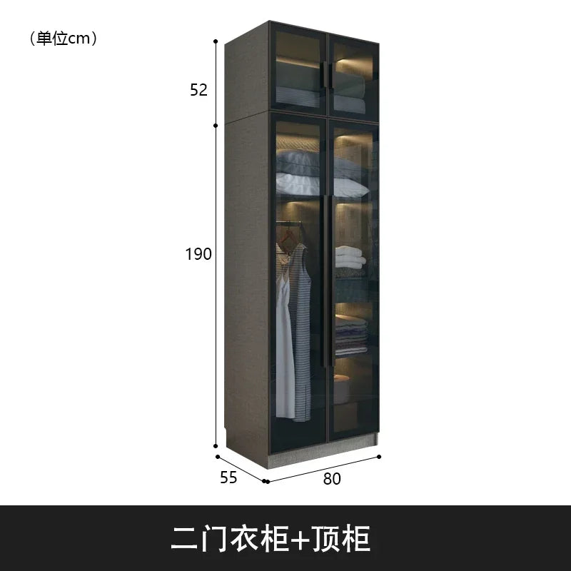 Modern Wardrobe Underwear Design Living Room Cafe Bar Corner Multifunctional Drawer Closet Salon Guardaropa Wooden Furniture