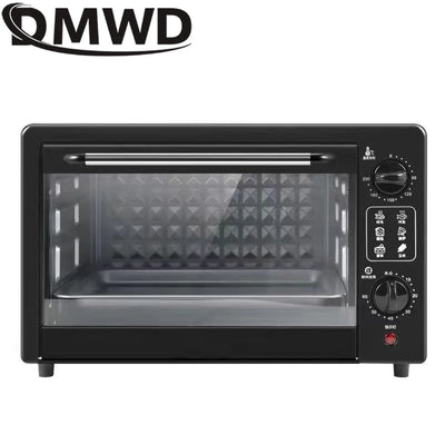 DMWD 22L Household Electric Oven Multifunctional Roaster Timing Baking Oven Grill Cake Pizza Breakfast Baking Machine 1000W