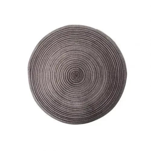 Hand-made Round Cotton Yarn Weaving Heat Insulated Cup Mat Placemat Dining Table Decor Bowls Coffee Cups Coaster Tableware Mat