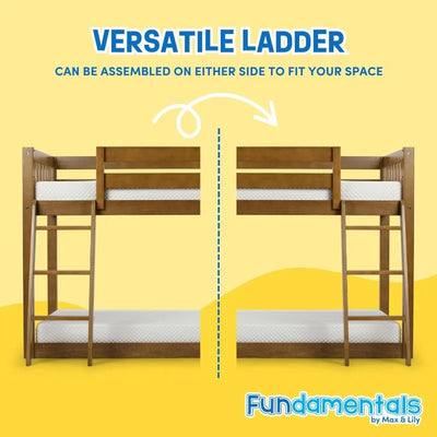 Fundamental Twin Low Bunk Bed