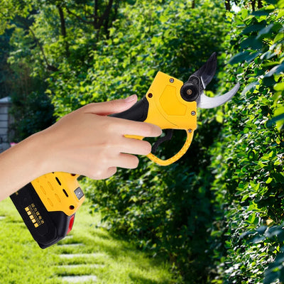 Pruning Shears Brushless Electric Scissors Pruner Cordless Rechargeable Tree Branches Cutter with Battery Garden Tool Power Tool