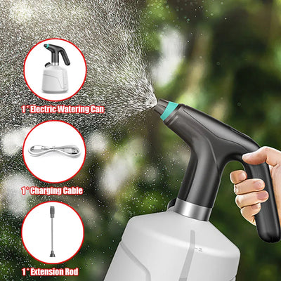 New 2L Electric Garden Sprayer Watering Can Disinfection Special Household Mini Sprayer 2000mAh Battery Spray With Extension Rod