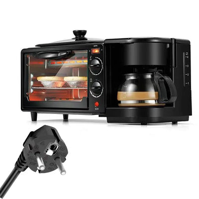 Multifunctional Breakfast Machine Toaster Sandwich Small Household Appliances Three In One Bread Maker