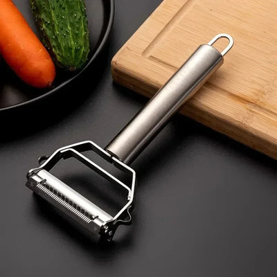 Cucumber Peeler Vegetable Fruit Peeler Stainless Steel Durable Potato Slicer Household Shredder Carrot Peeler Multifunctional