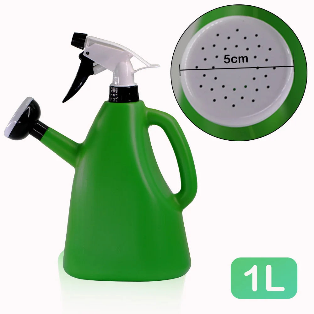 Dual-Purpose Watering Can 4 Colors Multi-Purpose Watering Can for Home Gardening Spray Watering Can Balcony Pot Sprinkler Tool