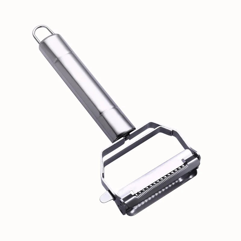 Multiple-Function Fruit And Vegetable Peeler Kitchen Vegetable Tools Stainless Steel Melon Planer Double-Head Peeler Household