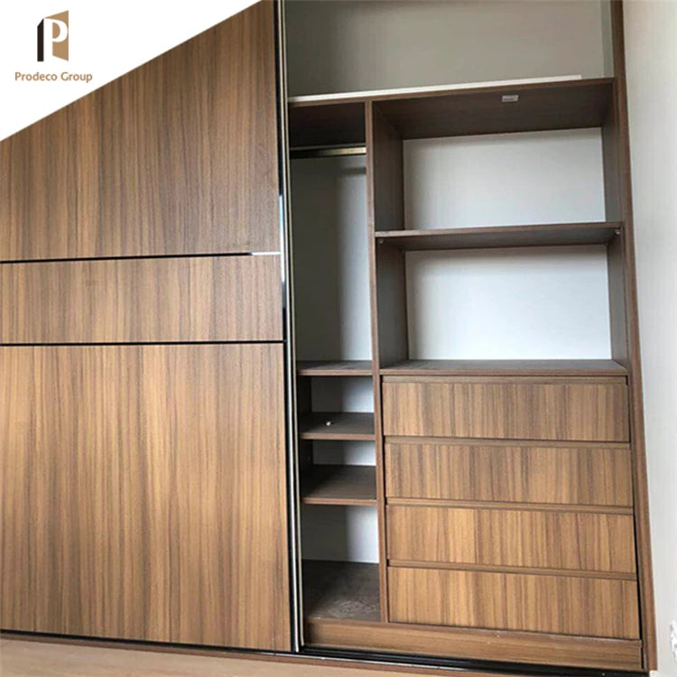 Australia Standard Sliding Door / Cabinet Glossy Wardrobe